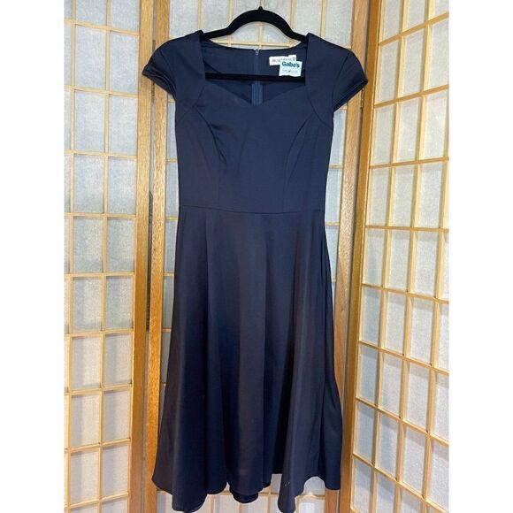 NWT MuaDress XS Navy Dress - Picture 2 of 13